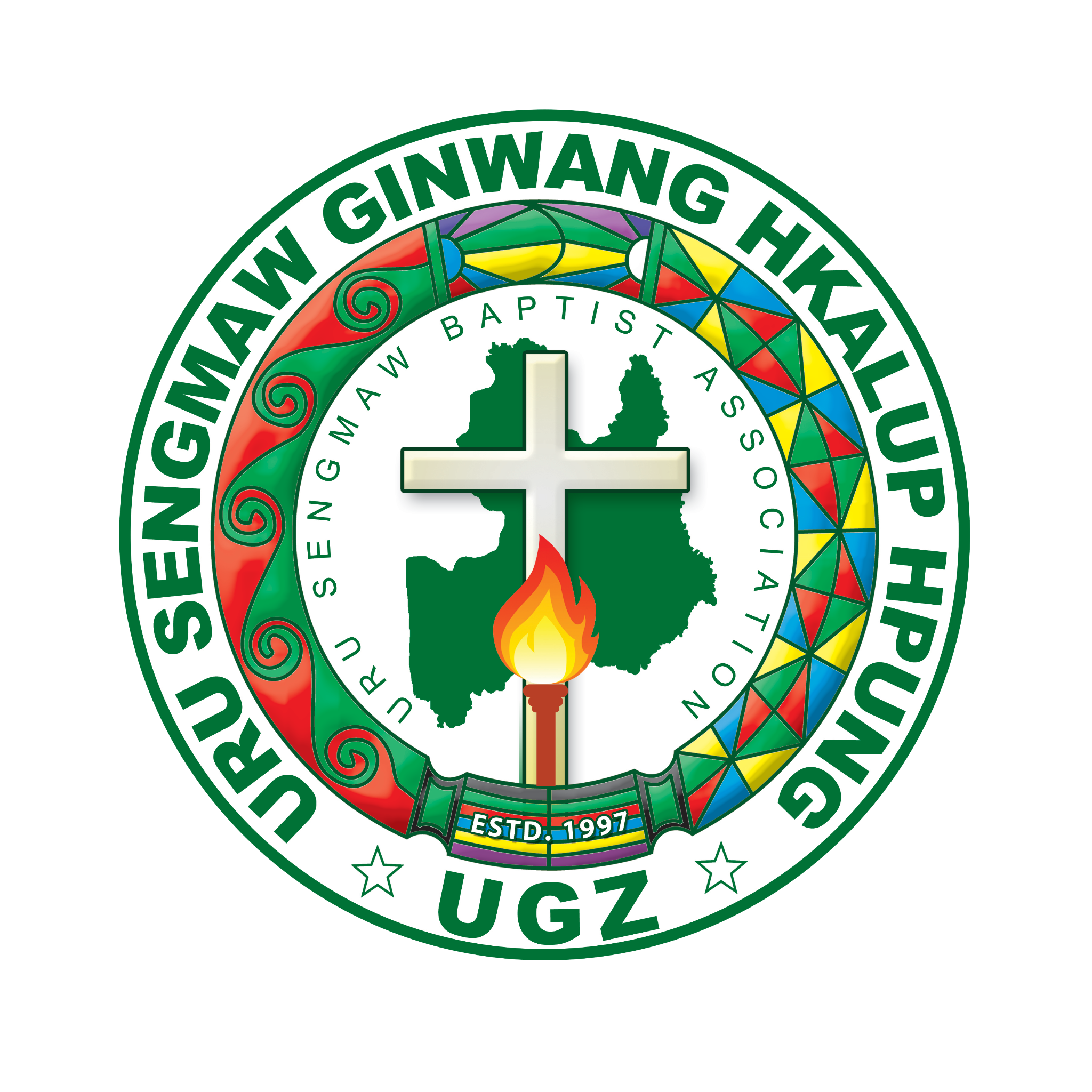 Uru Sengmaw Kachin Baptist Association logo